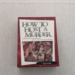 How To Host A Murder Party Game Vintage
